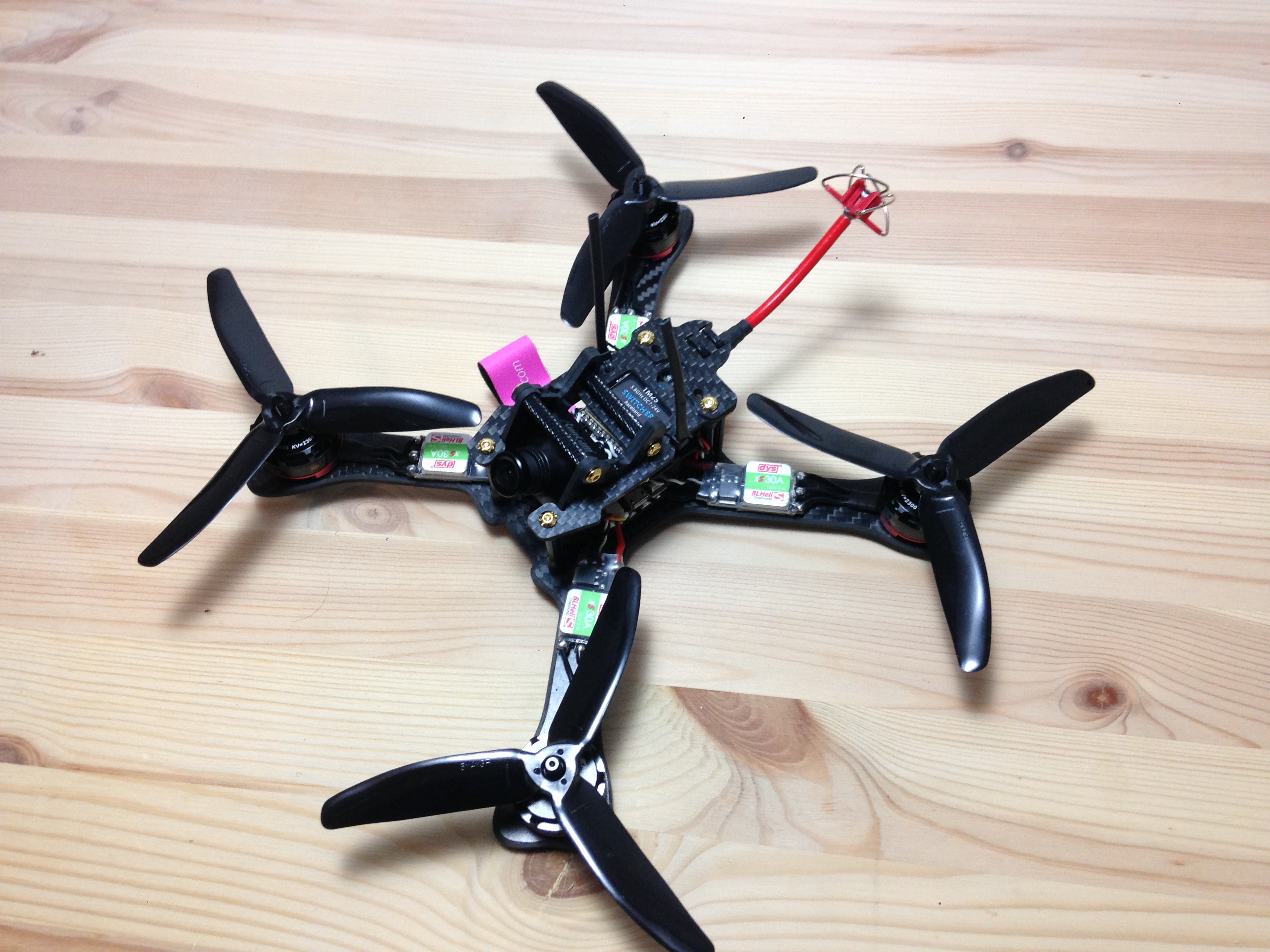 GB-X210 Carbon Fiber Frame Kit RC Racing Drone – GEP-TX5 Chimp – Gearbest